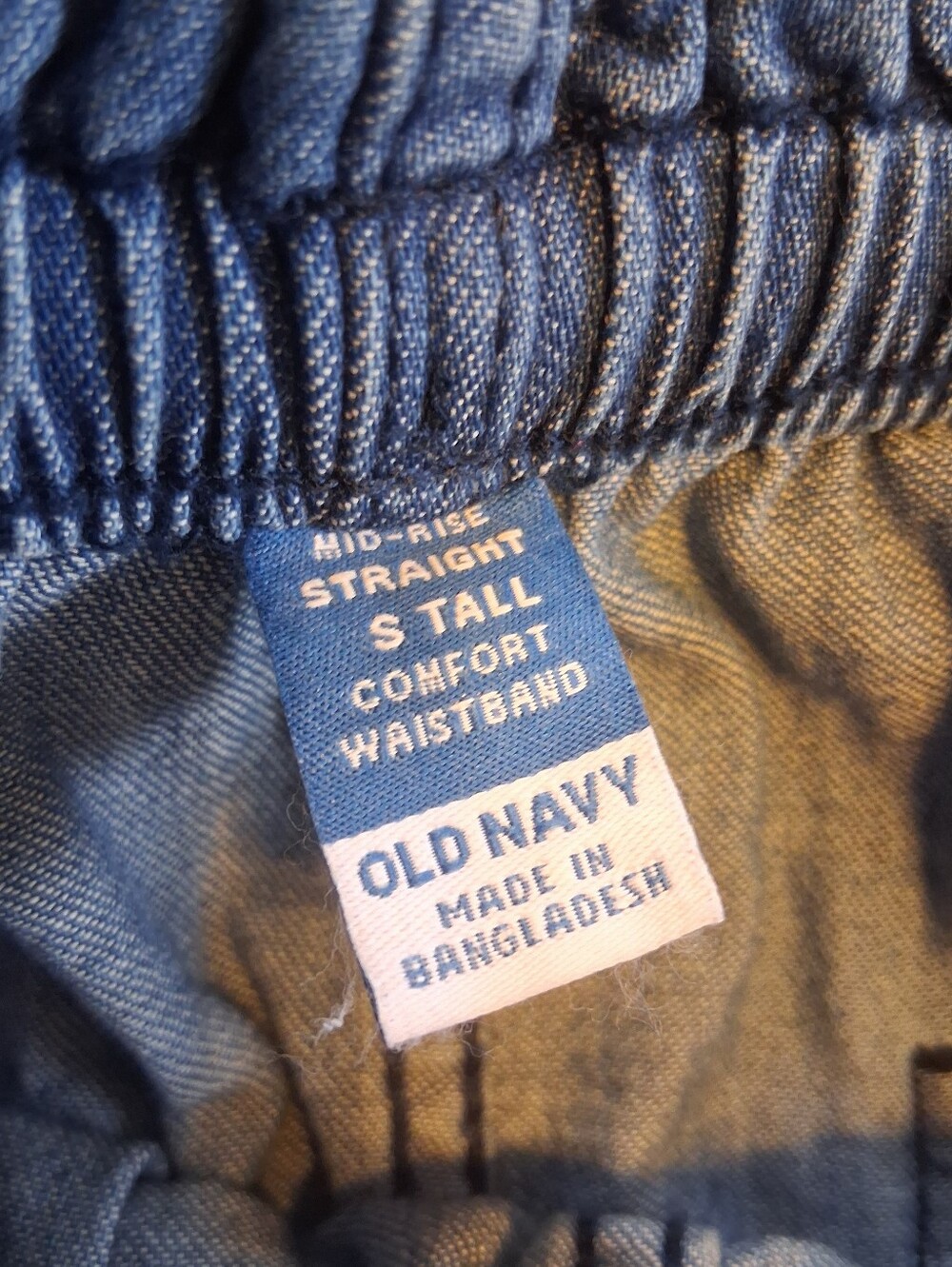 Old Navy Blue Pants Jeans Cotton - Picture 5 of 6